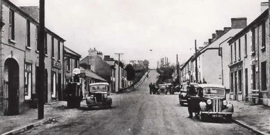 The town of  Claudy in Ireland near wher Jane was born.