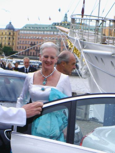 Danish Queen Margrethe, Swedish Royal Wedding, Stockholm