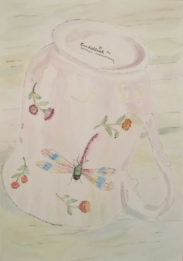 Watercolour and micromarker.