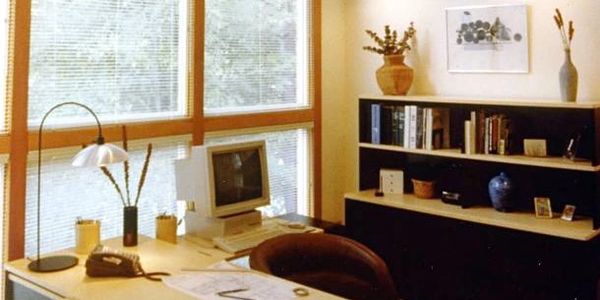 Large enclosed office