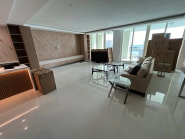 The north tower of Mizner Village at Boca is still in the process but 99% of the work is done!