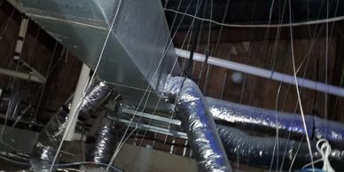 Our latest project of commercial Air Duct Cleaning 