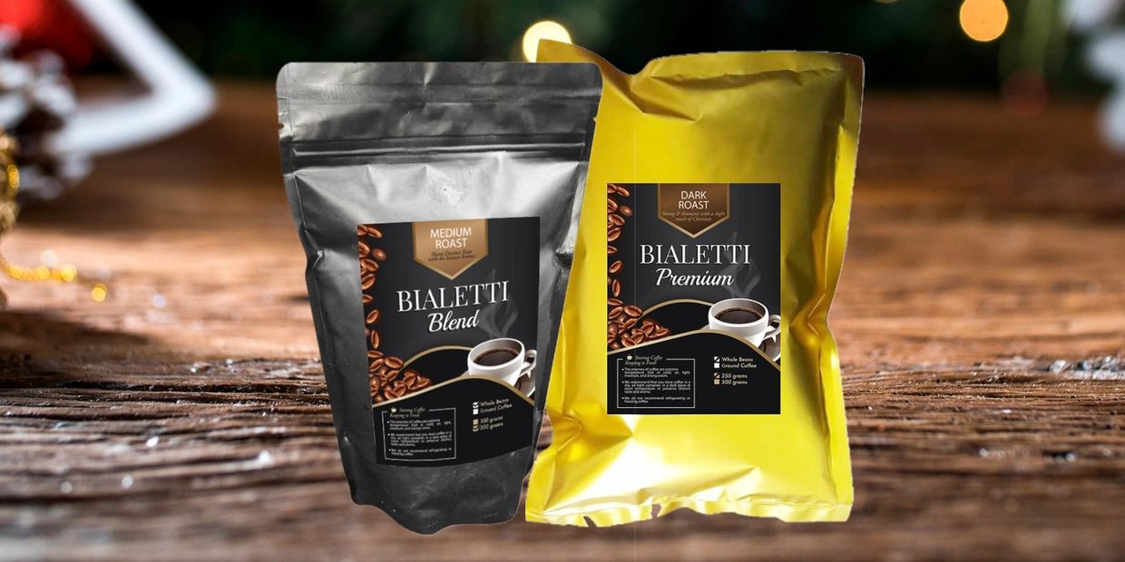 Bialetti coffee beans are roasted in small batches to ensure its aroma, flavor and freshness.