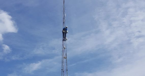 Tower Climber at the STC central Office.