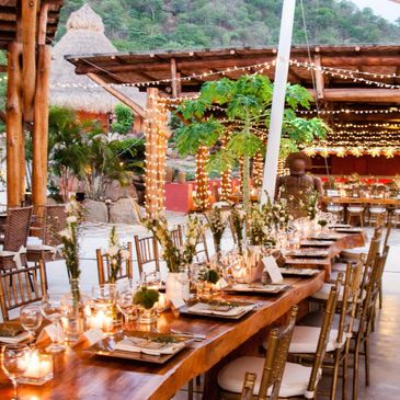 Mobiliario para bodas en el caribe colombiano