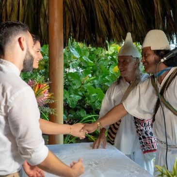 Boda ritual indígena en el caribe colombiano
