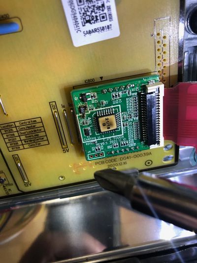 Samsung oven control board