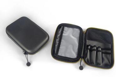 Black electronic accessory cases