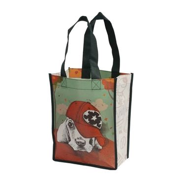 Tote bag with cartoon character