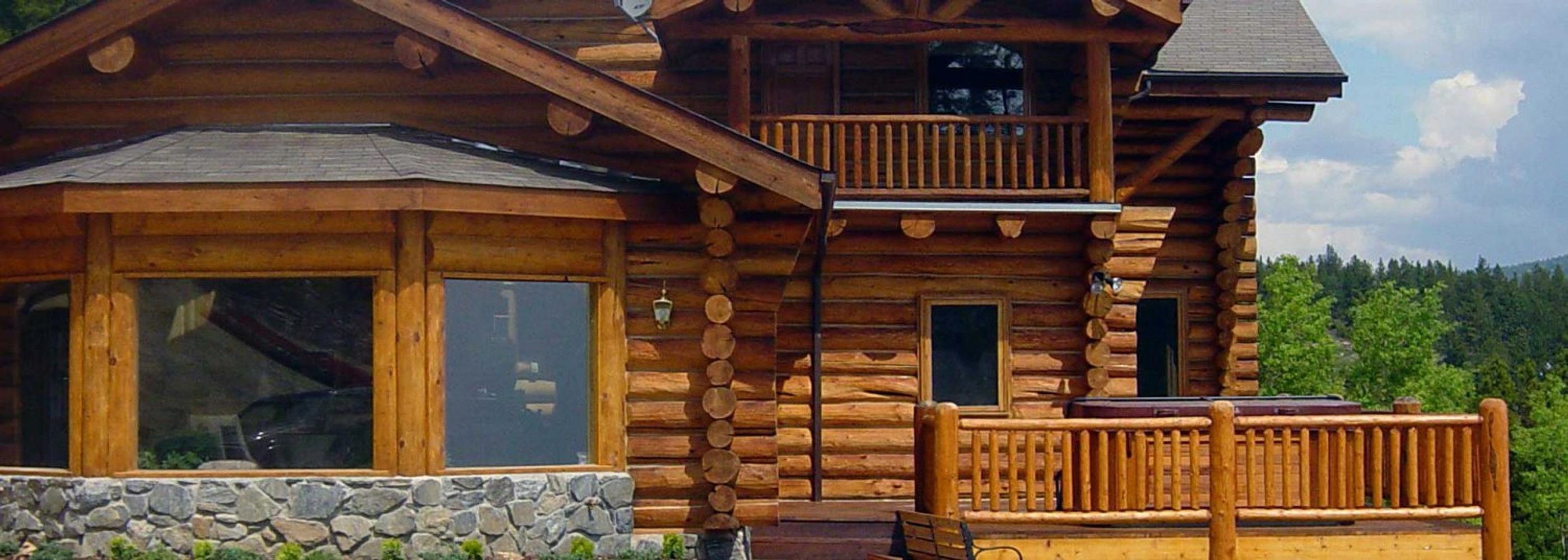 Log cabin