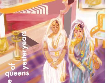 A display of long lost royalty, still lived in the hearts of people and palaces to reminisce glory