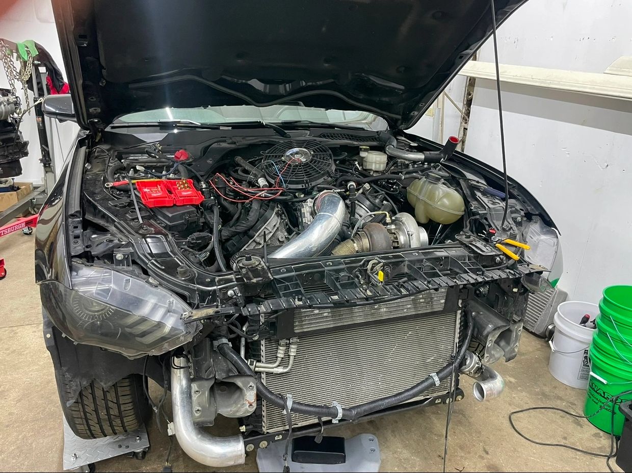 Turbo Kit 18’ Mustang GT