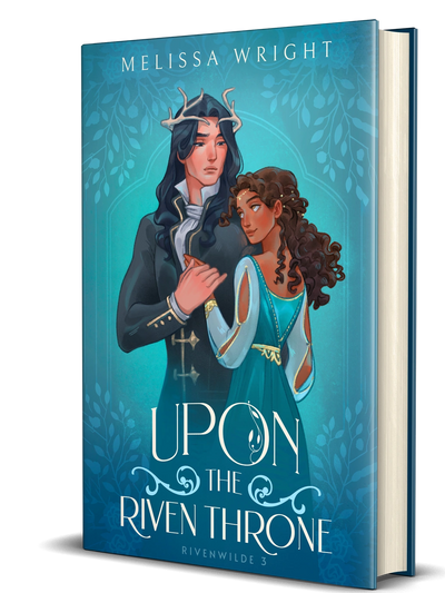 Upon the Riven Throne hardcover book