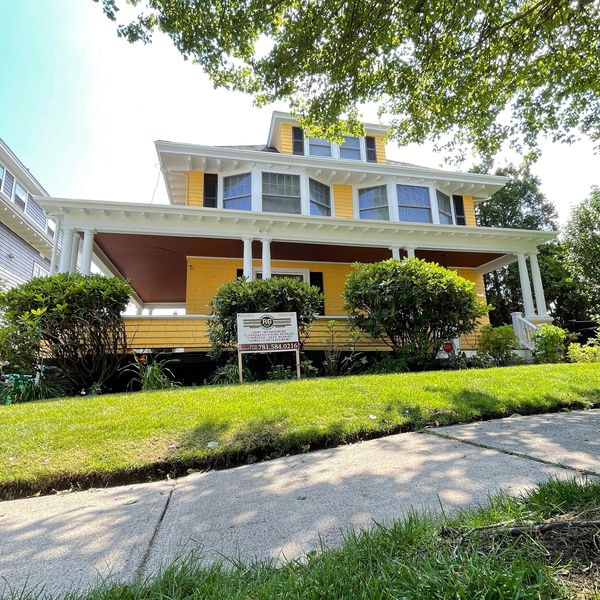 Exterior painting job done