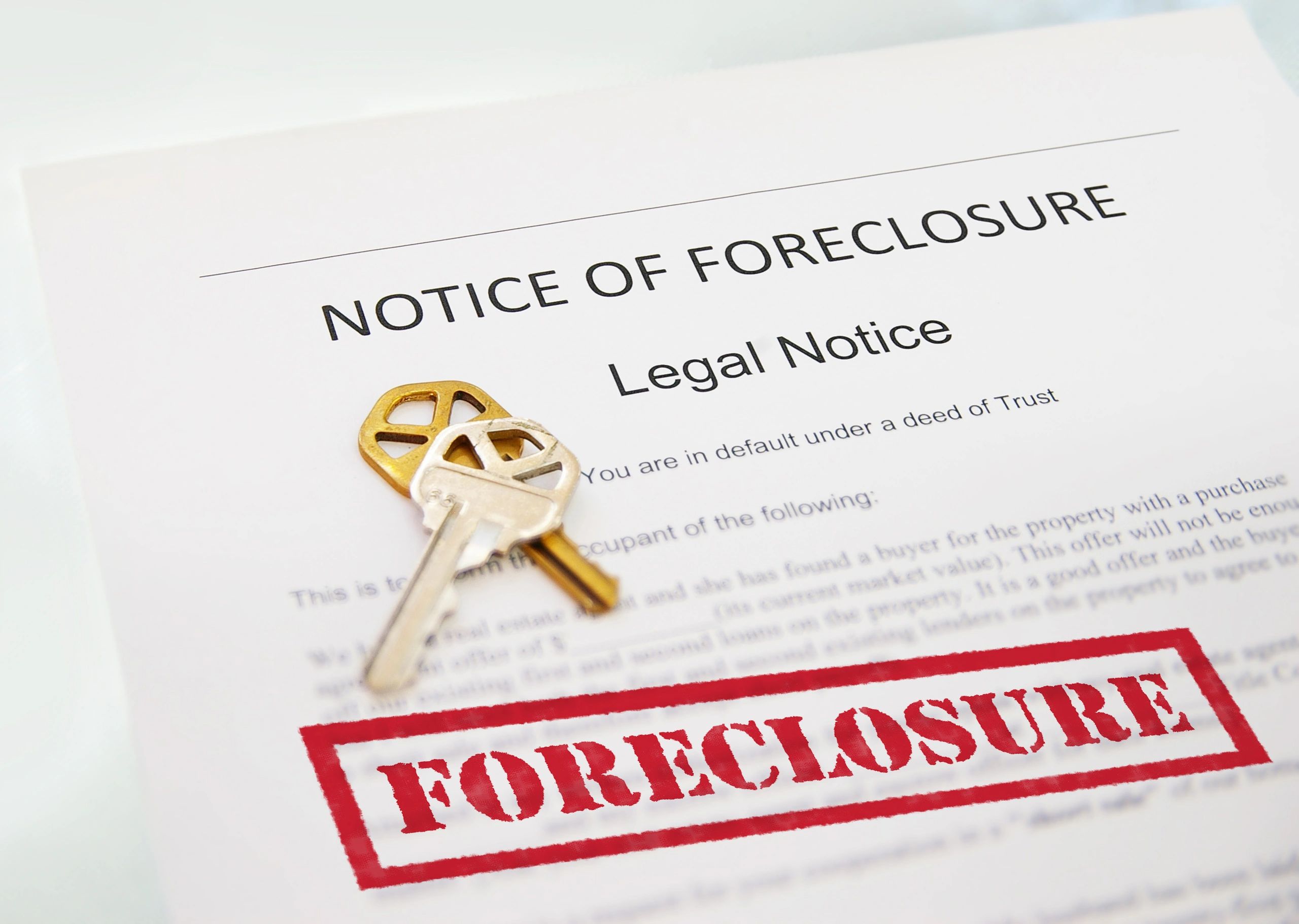 Notice of Foreclosure