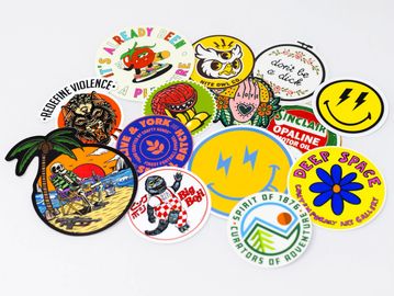 Custom full-color vinyl stickers, precision cut for logos, brands, events, and promotions.