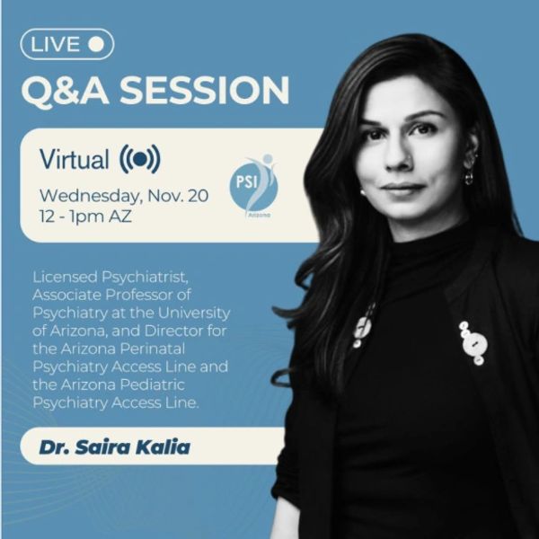 Q&A Session with Dr. Saira Kalia Reproductive Psychiatrist