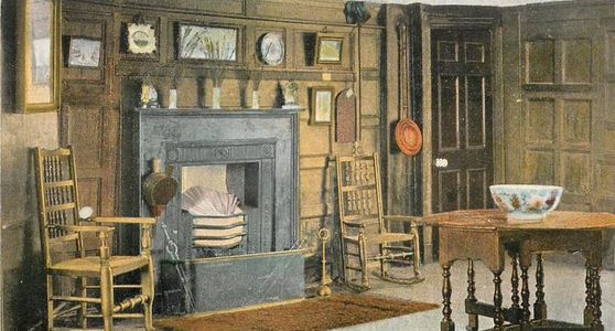 The Nelson Room, the Three Cups, Harwich, circa 1905