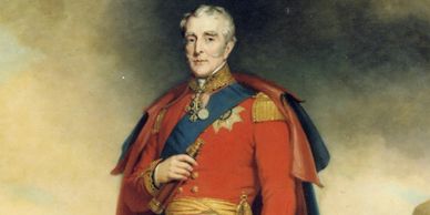 Arthur Wellesley, 1st Duke of Wellington at the Three Cups, Harwich in Essex