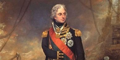 Nelson painted in 1801