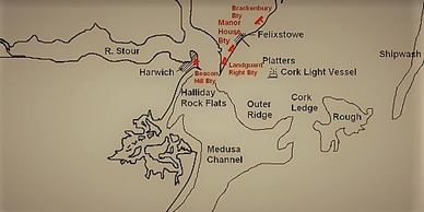 The Medusa channel named after Nelson's flag ship the Medusa