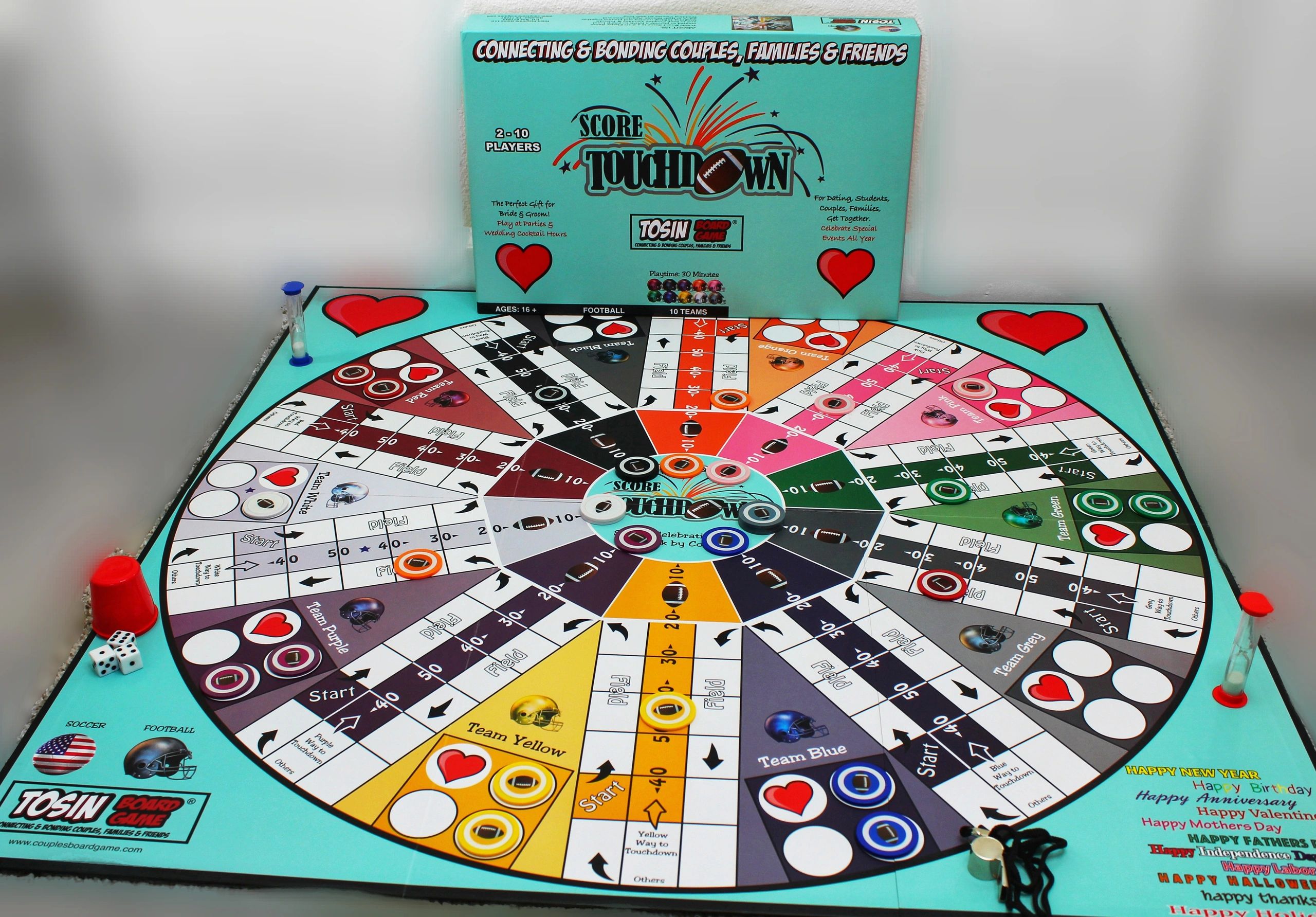 Couples Board Game Wedding Cocktail Hour, Bride's & Groom's Gift