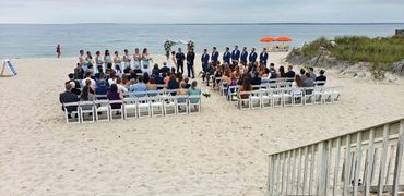 wedding ceremony sound speakers microphone battery powered couple wireless family beach outdoor