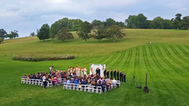 wedding ceremony sound speakers microphone battery powered couple wireless family