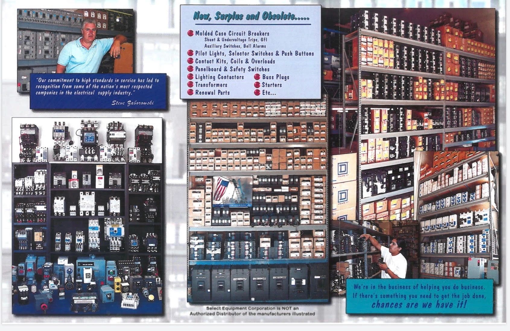 Contact Select Equipment