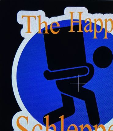 The Happy Schlepper Decal