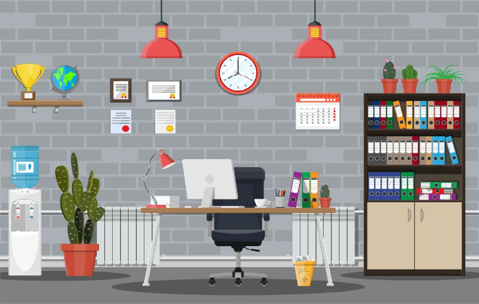 office illustration