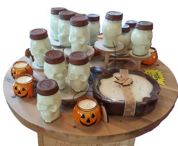 100% pure soy candles, highly scented with uncut fragrance oils.