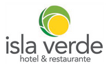 The logo of Isla Verde