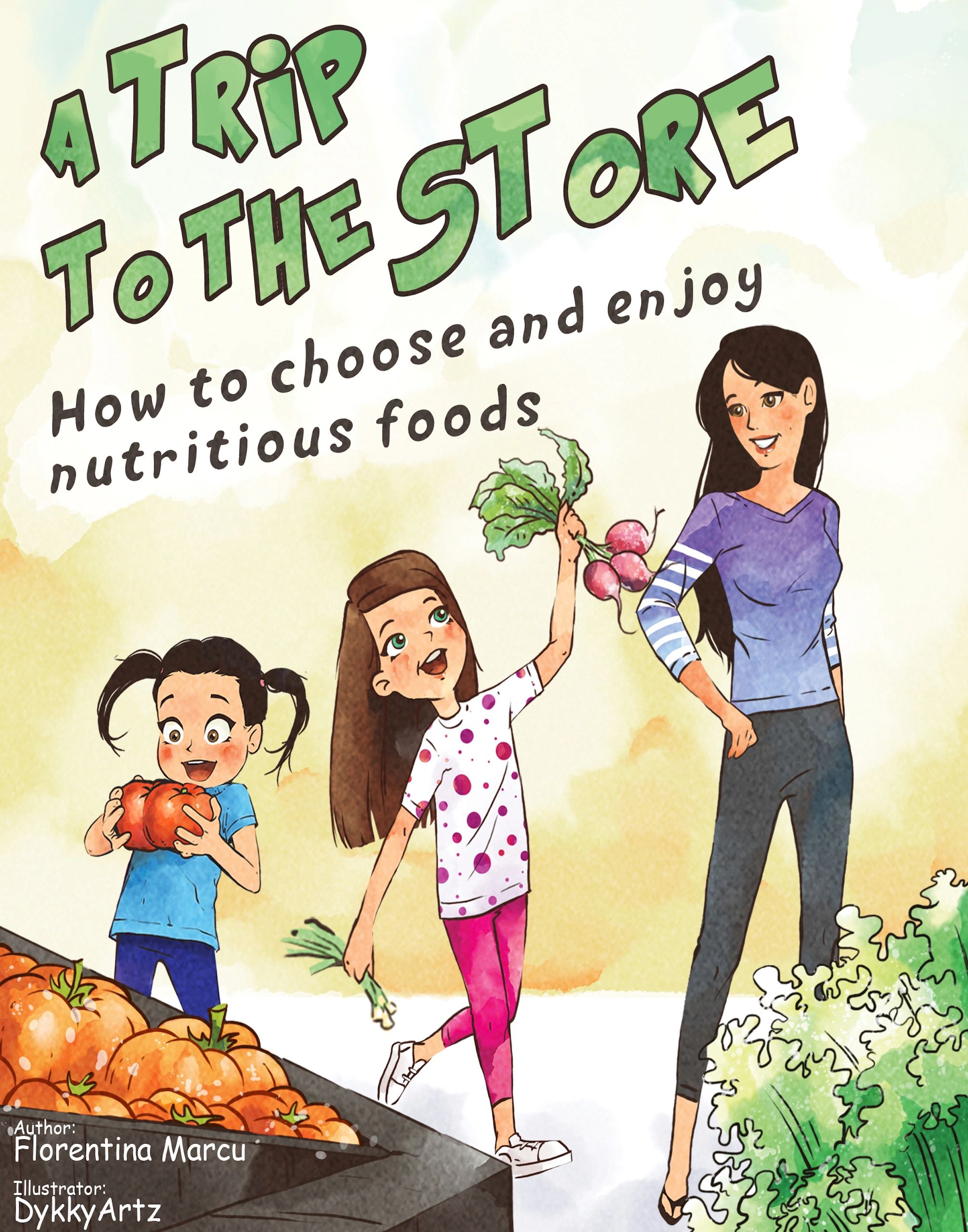 Children's book, nutrition, healthy eating, reading labels