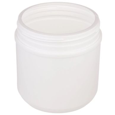 44oz White HDPE Plastic jar Container 120mm-400