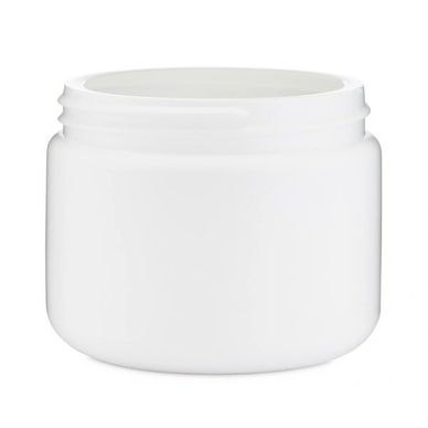 12oz White HDPE Plastic jar Container 89mm-400