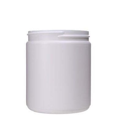 20oz White HDPE Plastic jar Container 89mm-400