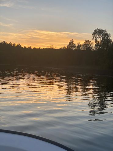 Sunsets on Lake Ossawinnamakee in Pequot Lakes, VRBO booking under Lake State Property & Concierge