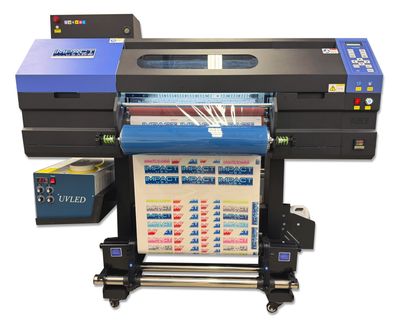 This is a UV DTF pritner with 3 epson i1600 printheads.
