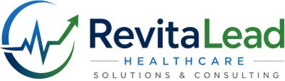 Logo of RevitaLead Healthcare Solutions & Consulting.