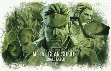 Metal Gear Solid 3 Green Faces