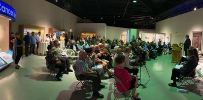 Launch event at the Western Development Museum in Saskatoon on June 28, 2019