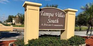 Photo of 4514 La Carmen Ct. community entrance sign.