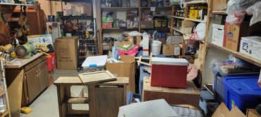 Large hoarder clean up