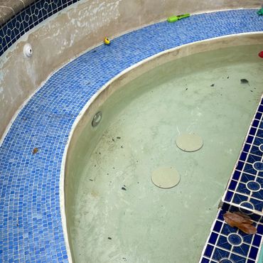 hot tub light installed