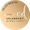 Featured in The Celebrant Directory badge