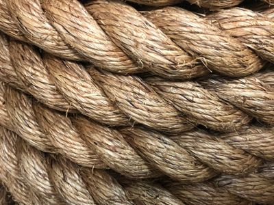 NATURAL MANILA AND SISAL CARGO NET ROPE MATERIAL
