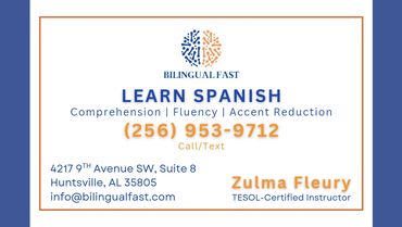 Spanish classes in Huntsville