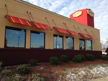 hanger rod fabric awning