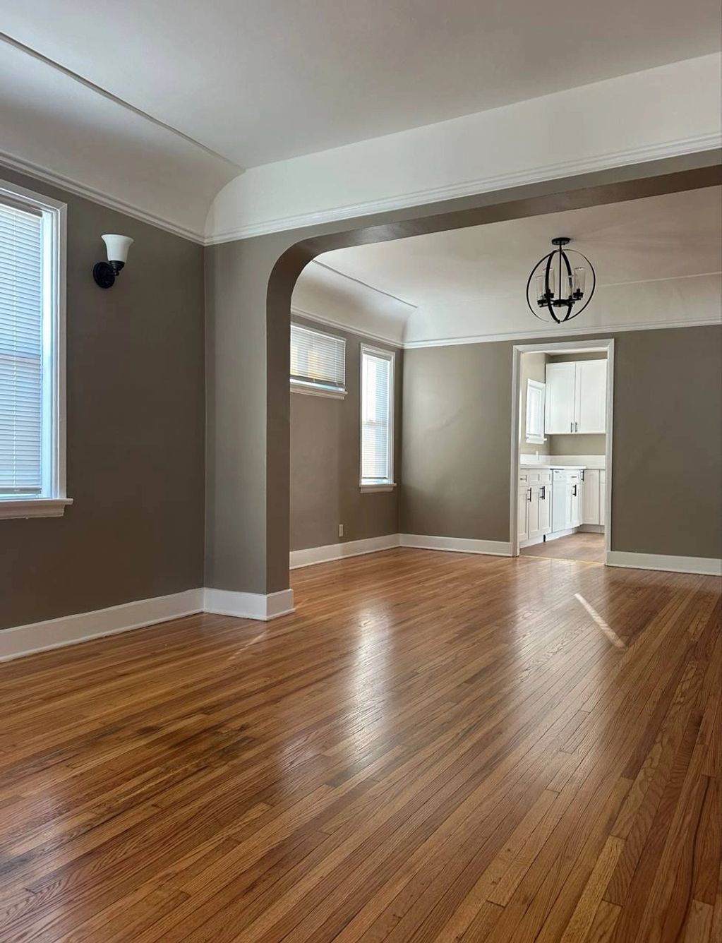 Living room renovation.